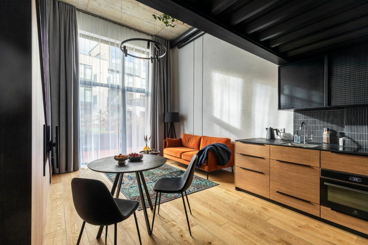 Stylish Loft With Terrace Paupys, Old Town Apartment Vilnius Exterior photo