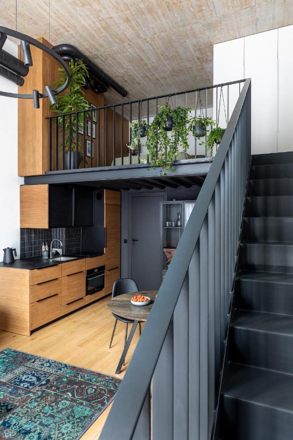 Stylish Loft With Terrace Paupys, Old Town Apartment Vilnius Exterior photo